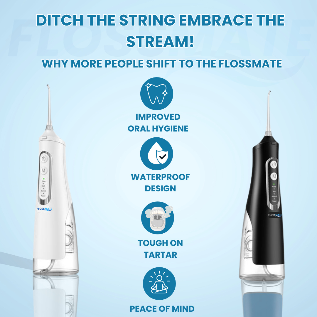 FlOSSMATE IPX7 Water Flosser